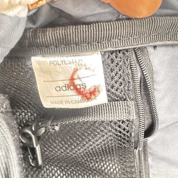 adidas and eastport lot of 2 backpacks Gray Black White - Picture 8 of 16